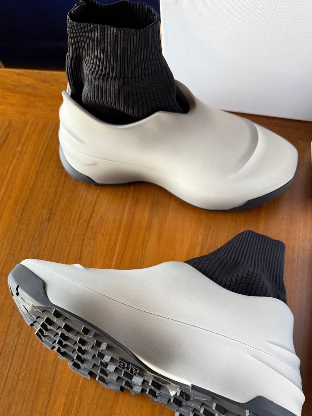 GIVENCHY MONUMENTAL MALLOW SOCK SHOE New in Box w/Dust Bags 37 Orig $895